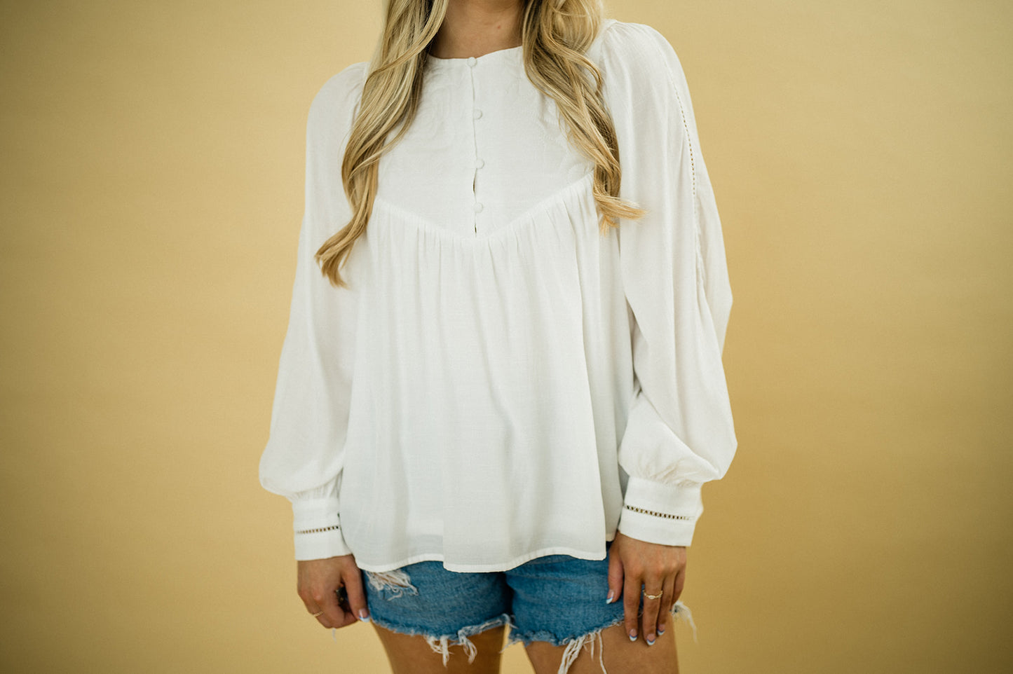Quilted Aria Blouse