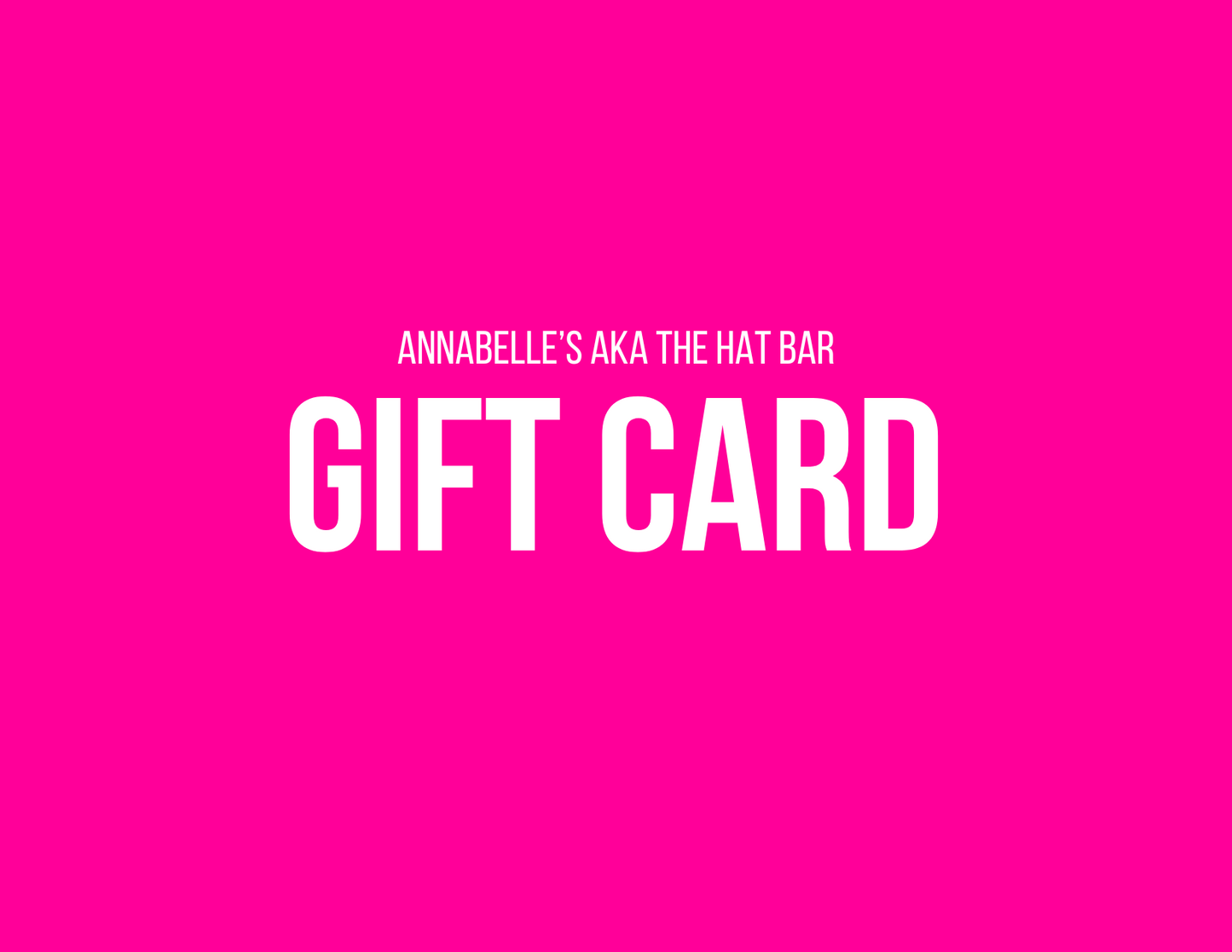 Annabelle's Gift Card