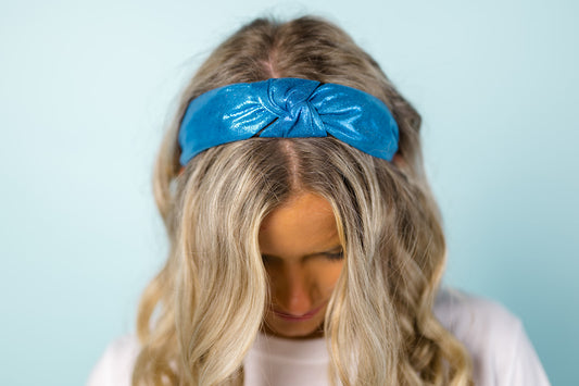 Metallic Knotted Headband